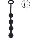 Levelz Round Silicone Anal Balls S 20mm Black