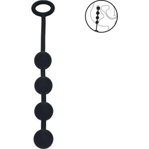 Levelz Round Silicone Anal Balls S 20mm Black