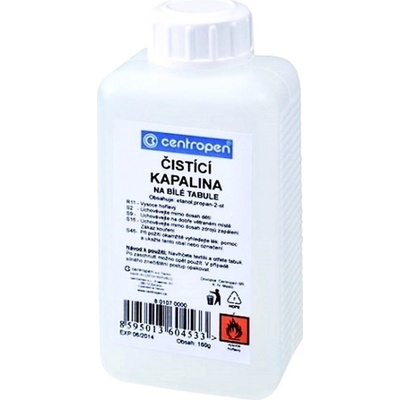 Centropen čistící kapalina na bílé tabule Centropen 0107, obsah 160 g