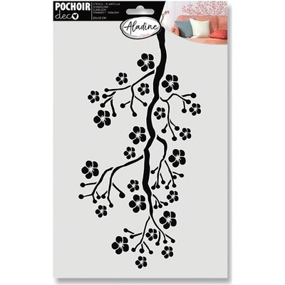 AladinE Plastová šablóna Sakura 20 x 30 cm