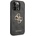 GUESS Предпазен калъф Guess PU 4G Metal Logo за iPhone 16 pro max, черен