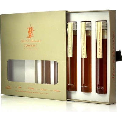 Albert de Montaubert Tasting Collection 5 x 0,05 l (holá láhev)