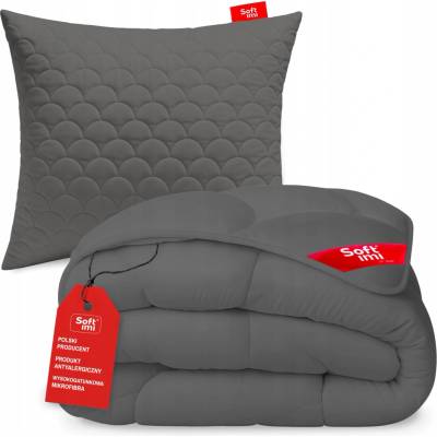 Softimi Přikrývka antialergická s polštářem 70x80 140x200
