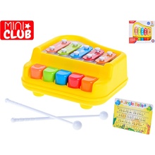 Mikrotrading Mini Club pianko 18x18 cm s xylofonem a noty