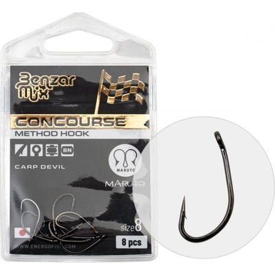 Benzar Mix CONCOURSE METHOD CARP DEVIL veľ.8 8 ks v balenie