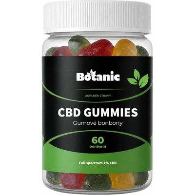 Botanic CBD Gummies Gumové bonbony 60 ks