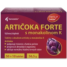 Noventis ARTIČOKA FORTE s monakolínom K 60 tabliet