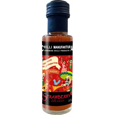 Chilli Manufaktura STRAWBERRY chilli omáčka s jahodami 100 ml