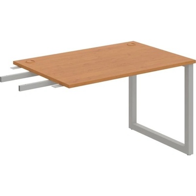 OFFICE PRO s.r.o. HOBIS prídavný stôl do uhla - US O 1200 RU, hĺbka 80 cm, jelša
