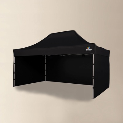 Brimo Promo stánok Premium Alu 3 x 4,5 m čierny