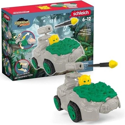 Schleich Jungle Crash Mobile s mini stvořením