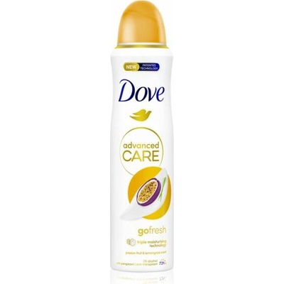 Dove Advanced Care Go Fresh Passion Fruit Lemongrass 72h deo spray 150 ml