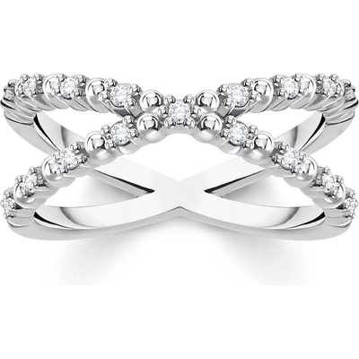 Thomas Sabo Ladies Ring TR2318 051 14 balls