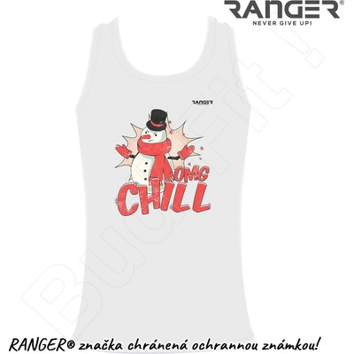 Ranger tielko Omg Chill biela