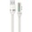 USAMS US-SJ651 кабел за данни USB - Type-C, 120cm, БЯЛ SJ651USB02 (SJ651USB02)