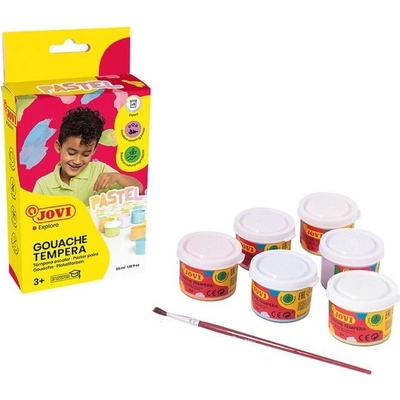 Jovi pastelové temperové barvy 6 ks 35 ml
