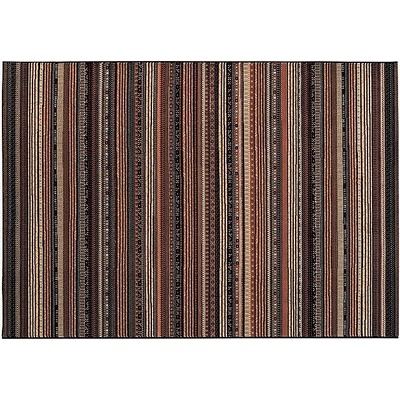 Oriental Weavers Etno Nobles pruh tmavý hnedo béžový