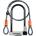 Kryptonite U-образен катинар Kryptonite KryptoLok Standard + KFlex Bike lock - Black - размер 120 cm (870-3461-0111)