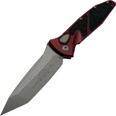 ! Microtech SOCOM ELITE T/E-AUTO APOCALYPTIC STANDARD MERLOT 161A-10APMR