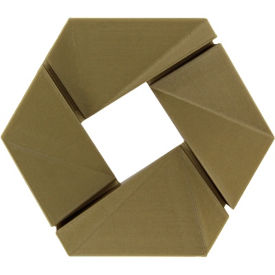 3DJAKE ecoPLA - Bronze - 1, 75mm / 2300 g (ECOPLA-BRONZE-2300-175)