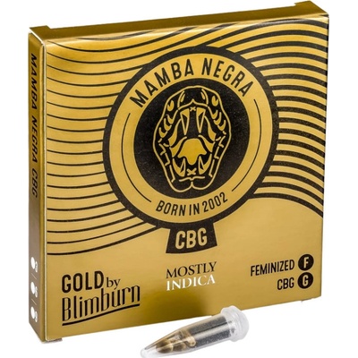 Blimburn Seeds Mamba Negra CBG semienka neobsahujú THC 6 ks