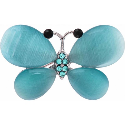 Biju Brož motýl tyrkysový 2043-1 9002043-1