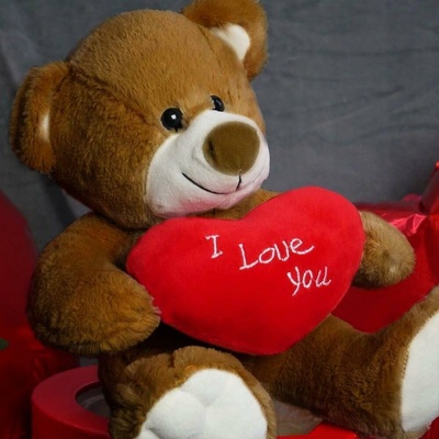 medvěd Miluji tě/I Love You