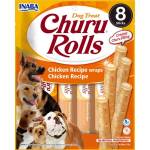 Inaba Foods Churu Rolls за кучета с пилешко месо 8x12g