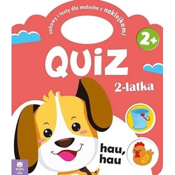 Books And Fun Книги и забавни викторини 2-годишно кученце - Образователна книга със стикери (9788382494693)