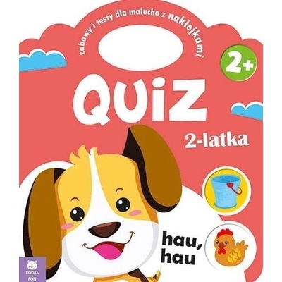 Books And Fun Книги и забавни викторини 2-годишно кученце - Образователна книга със стикери (9788382494693)