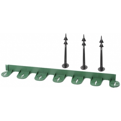 Gardenplast Neviditelný obrubník Palisgarden 3,8 x 7500 cm zelený 125 ks
