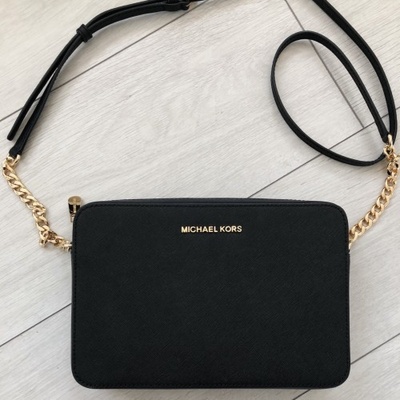 Michael Kors Jet set Travel crossbody černá