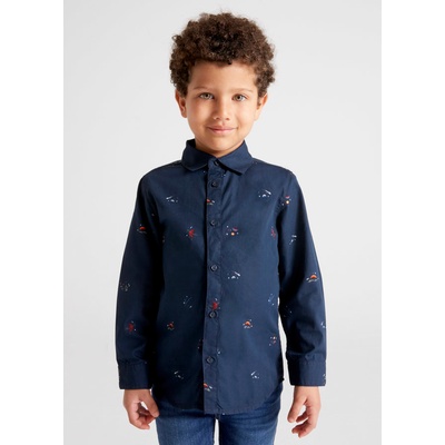 Mayoral košile s dlouhým rukávem SPACE tmavě modrá – Sleviste.cz