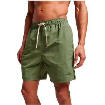 Superdry Бански гащета Superdry Vintage Ripstop swimming shorts - Silver (Olive Khaki)
