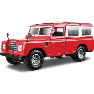 Bburago Land Rover Series II BB18 22063 červená 1:24