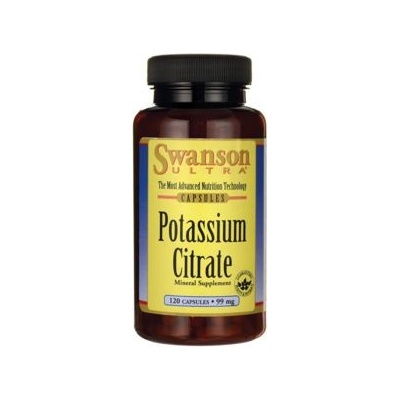 Swanson Potassium Citrate draslík 99 mg 120 kapsúl