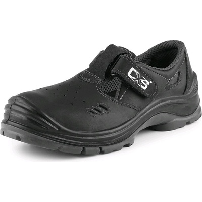 Canis CXS SAFETY STEEL IRON S1 černá – Zboží Dáma