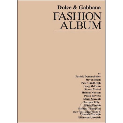 Dolce and Gabbana Fashion Album - Casadio Mariuccia