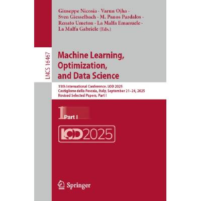 Machine Learning, Optimization, and Data Science