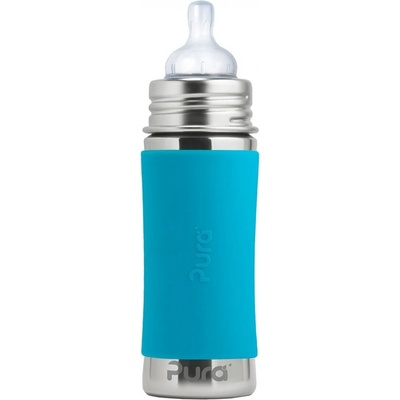 Termo kojenecká láhev Pura Zelená 260 ml