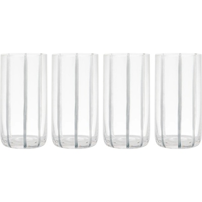 Ladelle Стъклени чаши в комплект от 4 бр. 450 ml Stripe - Ladelle (64159)