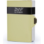 Slimpuro ZNAP, тънък портфейл, 12 карти, преградка за монети, 8, 9 х 1, 8 х 6, 3 см. (Ш х В х Д), RFID защита (ZNAPmossNickle12) (ZNAPmossNickle12) - electronic-star