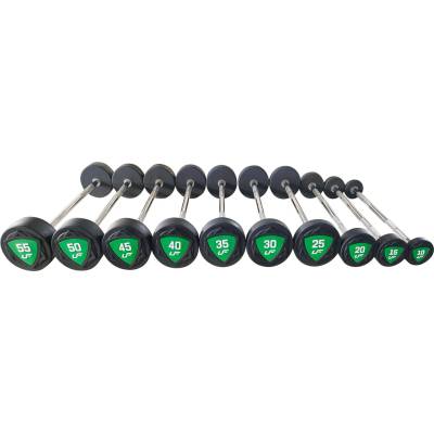 UpForm sada rovné polyuretanové činky 10-55 kg krok po 5 kg 325 kg