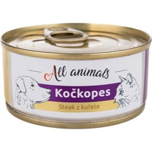 All Animals Kočkopes steak z kuřete 100 g