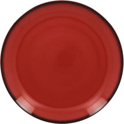 RAK Porcelain Lea talíř mělký červený, pr. 24 cm