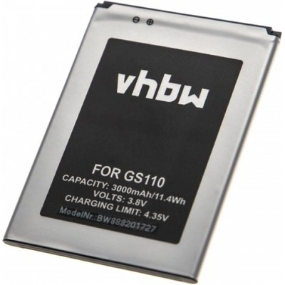 VHBW Батерия за Gigaset GS110, 3000 mAh (888201727)