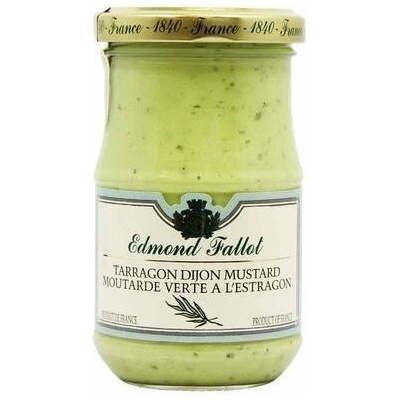 Fallot Dijonská hořčice s estragonem zelená jemná 190ml – Zboží Dáma