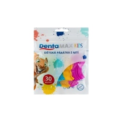 Dentamax dětská párátka s nití 30ks/bal