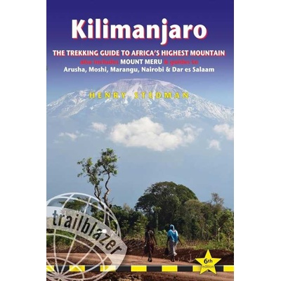 Trailblazer vydavatelství průvodce Kilimanjaro trekking guide anglicky