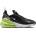 Nike Юношески маратонки Nike Air Max 270 React Junior Trainers - Black/Lemon